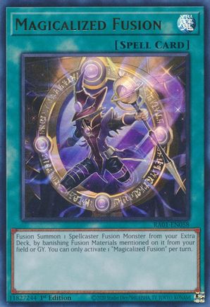 Magicalized Fusion (UR) (RA01-EN058) - 25th Anniversary Rarity Collection 1st Edition - Premium Yugioh Single from Konami - Just $0.25! Shop now at Game Crave Tournament Store