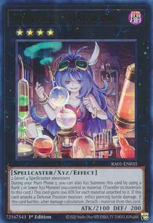 Downerd Magician (UR) (RA01-EN035) - 25th Anniversary Rarity Collection 1st Edition - Premium Yugioh Single from Konami - Just $0.25! Shop now at Game Crave Tournament Store