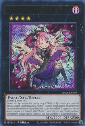 Ghostrick Angel of Mischief (UR) (RA01-EN036) - 25th Anniversary Rarity Collection 1st Edition - Premium Yugioh Single from Konami - Just $0.25! Shop now at Game Crave Tournament Store