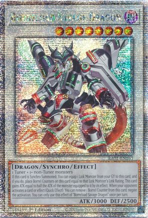 Borreload Savage Dragon (Quarter Century Secret Rare) (RA01-EN033) - 25th Anniversary Rarity Collection 1st Edition - Premium Yugioh Single from Konami - Just $9.84! Shop now at Game Crave Tournament Store