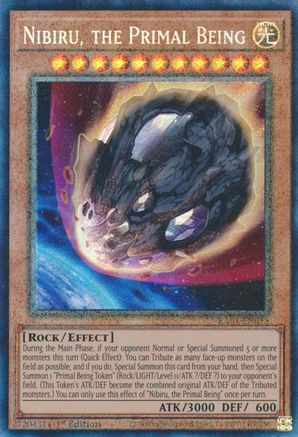 Nibiru, the Primal Being (PCR) (RA01-EN015) - 25th Anniversary Rarity Collection 1st Edition - Premium Yugioh Single from Konami - Just $8.91! Shop now at Game Crave Tournament Store