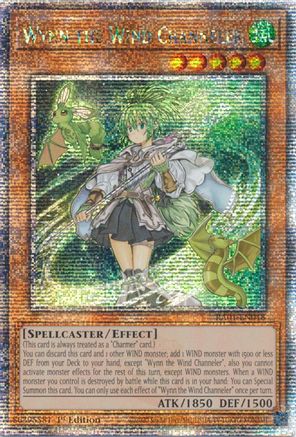 Wynn the Wind Channeler (Quarter Century Secret Rare) (RA01-EN018) - 25th Anniversary Rarity Collection 1st Edition - Premium Yugioh Single from Konami - Just $2.26! Shop now at Game Crave Tournament Store