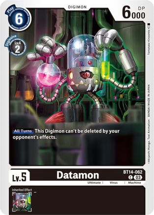 Datamon (BT14-062) - Blast Ace - Premium Digimon Single from Bandai - Just $0.08! Shop now at Game Crave Tournament Store