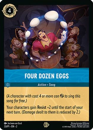 Four Dozen Eggs (33) - Disney Lorcana Promo Cards Cold Foil - Premium Lorcana Single from Disney Lorcana Promo Cards - Just $8.77! Shop now at Game Crave Tournament Store
