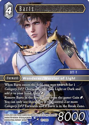 Bartz (BEYOND DESTINY) - Premium Final Fantasy Single from Beyond Destiny - Just $0.54! Shop now at Game Crave Tournament Store
