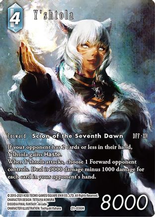 Y'shtola (Full Art) (BEYOND DESTINY) Foil - Premium Final Fantasy Single from Beyond Destiny - Just $36.84! Shop now at Game Crave Tournament Store