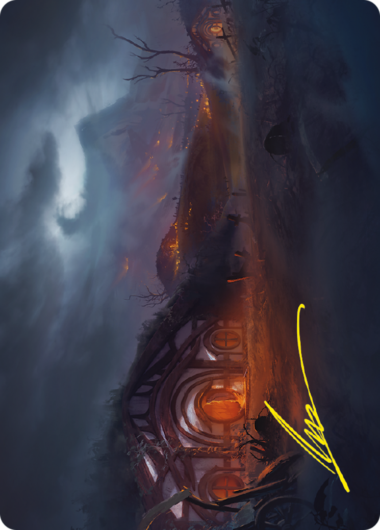 Field of Ruin // Field of Ruin (ALTR-077) - Tales of Middle-earth Art Series (Borderless) Foil - Premium MTG Single from Wizards of the Coast - Just $0! Shop now at Game Crave Tournament Store