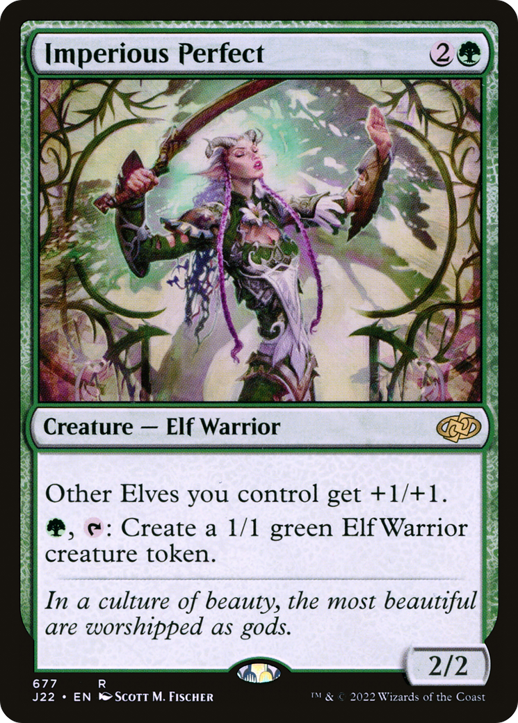 Imperious Perfect (J22-677) - Jumpstart 2022 - Premium MTG Single from Wizards of the Coast - Just $0.34! Shop now at Game Crave Tournament Store