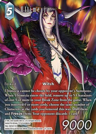 Ultimecia (Full Art) (BEYOND DESTINY) Foil - Premium Final Fantasy Single from Beyond Destiny - Just $26.74! Shop now at Game Crave Tournament Store