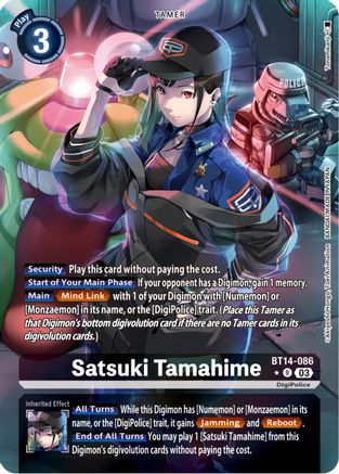 Satsuki Tamahime (Alternate Art) (BT14-086) - Blast Ace Foil - Premium Digimon Single from Bandai - Just $5.63! Shop now at Game Crave Tournament Store