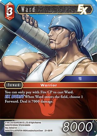 Ward EX (BEYOND DESTINY) Foil - Premium Final Fantasy Single from Beyond Destiny - Just $0.98! Shop now at Game Crave Tournament Store
