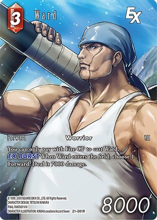 Ward EX (Full Art) (BEYOND DESTINY) Foil - Premium Final Fantasy Single from Beyond Destiny - Just $32.74! Shop now at Game Crave Tournament Store