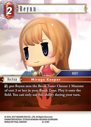 Reynn (BEYOND DESTINY) Foil - Premium Final Fantasy Single from Beyond Destiny - Just $0.40! Shop now at Game Crave Tournament Store