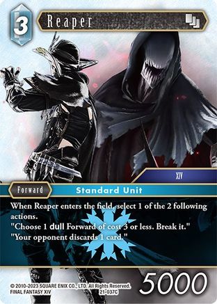 Reaper (BEYOND DESTINY) Foil - Premium Final Fantasy Single from Beyond Destiny - Just $0.34! Shop now at Game Crave Tournament Store