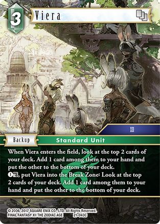 Viera (BEYOND DESTINY) Foil - Premium Final Fantasy Single from Beyond Destiny - Just $0.91! Shop now at Game Crave Tournament Store