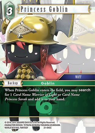 Princess Goblin (BEYOND DESTINY) Foil - Premium Final Fantasy Single from Beyond Destiny - Just $0.71! Shop now at Game Crave Tournament Store