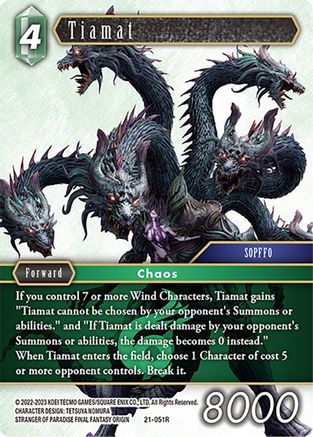 Tiamat (BEYOND DESTINY) - Premium Final Fantasy Single from Beyond Destiny - Just $0.25! Shop now at Game Crave Tournament Store