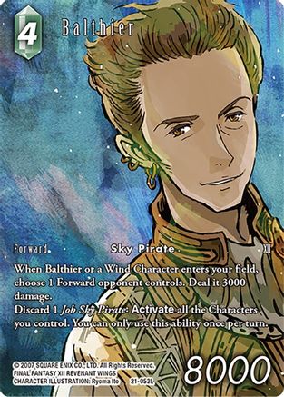 Balthier (Full Art) (BEYOND DESTINY) Foil - Premium Final Fantasy Single from Beyond Destiny - Just $7.82! Shop now at Game Crave Tournament Store