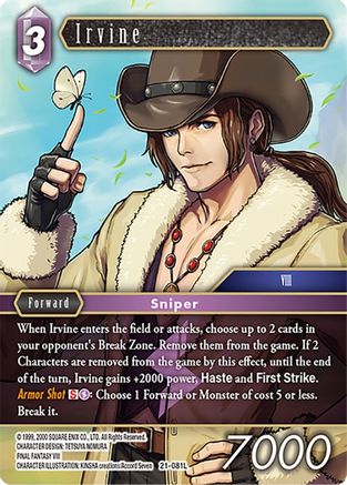 Irvine (BEYOND DESTINY) Foil - Premium Final Fantasy Single from Beyond Destiny - Just $22.22! Shop now at Game Crave Tournament Store