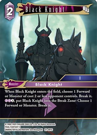 Black Knight (BEYOND DESTINY) - Premium Final Fantasy Single from Beyond Destiny - Just $0.25! Shop now at Game Crave Tournament Store