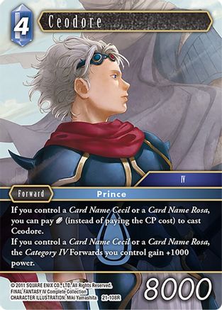 Ceodore (BEYOND DESTINY) - Premium Final Fantasy Single from Beyond Destiny - Just $0.25! Shop now at Game Crave Tournament Store
