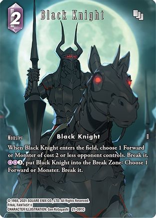Black Knight (Full Art) (BEYOND DESTINY) Foil - Premium Final Fantasy Single from Beyond Destiny - Just $4.53! Shop now at Game Crave Tournament Store