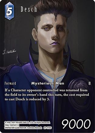 Desch (Full Art) (BEYOND DESTINY) Foil - Premium Final Fantasy Single from Beyond Destiny - Just $2.17! Shop now at Game Crave Tournament Store