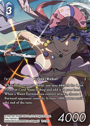 Leila (Full Art) (BEYOND DESTINY) Foil - Premium Final Fantasy Single from Beyond Destiny - Just $17.42! Shop now at Game Crave Tournament Store