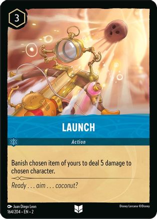 Launch (164/204) - Rise of the Floodborn Cold Foil - Premium Lorcana Single from Rise of the Floodborn - Just $0.08! Shop now at Game Crave Tournament Store