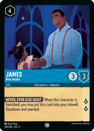 James - Role Model (150/204) - Rise of the Floodborn Cold Foil - Premium Lorcana Single from Rise of the Floodborn - Just $0.08! Shop now at Game Crave Tournament Store