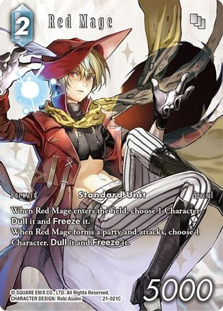 Red Mage (Full Art) (BEYOND DESTINY) Foil - Premium Final Fantasy Single from Beyond Destiny - Just $12.31! Shop now at Game Crave Tournament Store