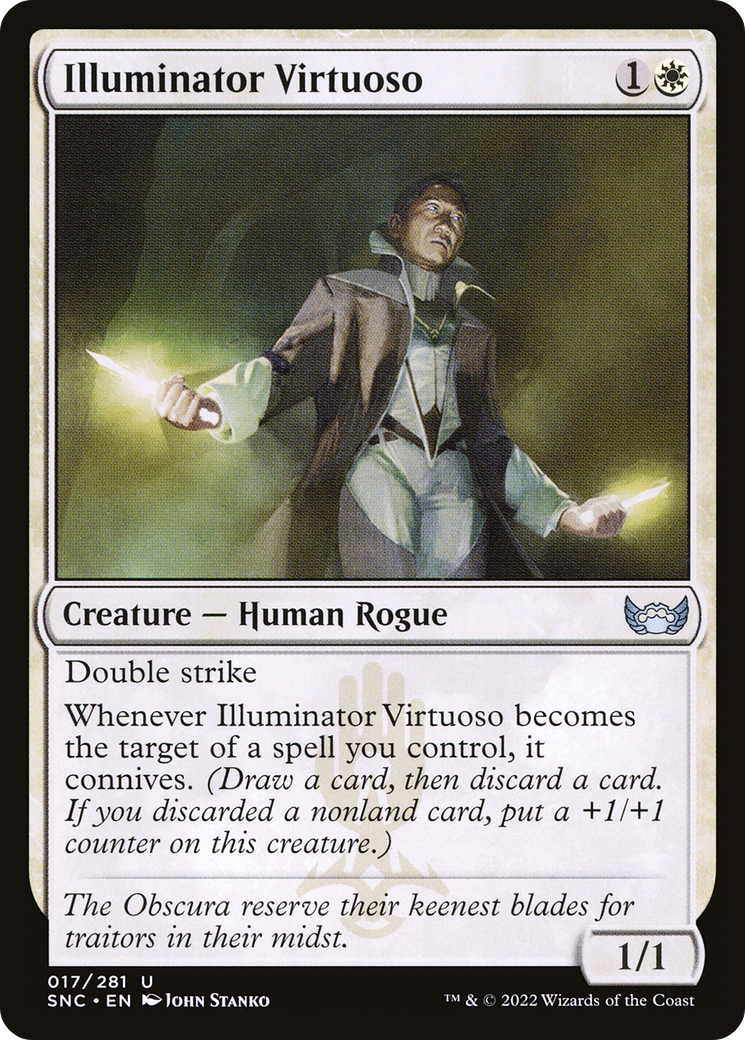 Illuminator Virtuoso (SNC-017) - Streets of New Capenna Foil - Premium MTG Single from Wizards of the Coast - Just $0.08! Shop now at Game Crave Tournament Store