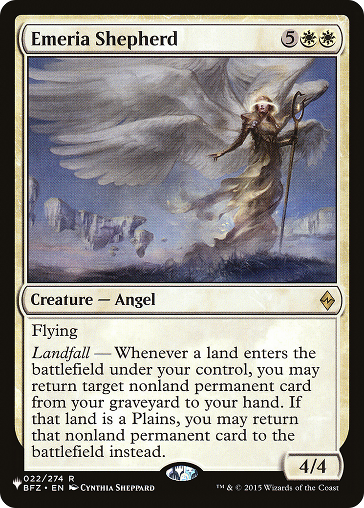 Emeria Shepherd (PAGL-014) - Angels: They're Just Like Us but Cooler and with Wings Foil - Premium MTG Single from Wizards of the Coast - Just $0.89! Shop now at Game Crave Tournament Store