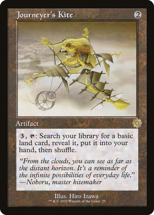 Journeyer's Kite (BRR-025) - The Brothers' War Retro Artifacts - Premium MTG Single from Wizards of the Coast - Just $0.08! Shop now at Game Crave Tournament Store