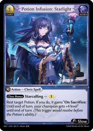 Potion Infusion: Starlight (ALCHEMICAL REVOLUTION) - Premium Grand Archive Single from Alchemical Revolution - Just $0.25! Shop now at Game Crave Tournament Store