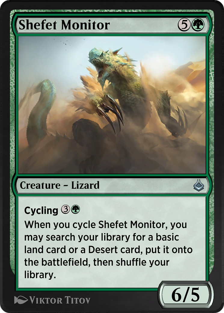 Shefet Monitor (AKR-217) - Amonkhet Remastered - Premium MTG Single from Wizards of the Coast - Just $0! Shop now at Game Crave Tournament Store