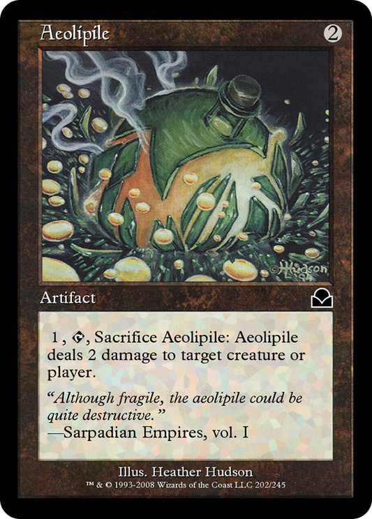 Aeolipile (ME2-202) - Masters Edition II Foil - Premium MTG Single from Wizards of the Coast - Just $0! Shop now at Game Crave Tournament Store