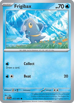 Frigibax 17 - SV Paldean Fates - Premium Pokemon Single from Nintendo - Just $0.25! Shop now at Game Crave Tournament Store