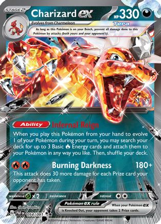 Charizard ex 54 - SV Paldean Fates Holofoil - Premium Pokemon Single from Nintendo - Just $2.30! Shop now at Game Crave Tournament Store