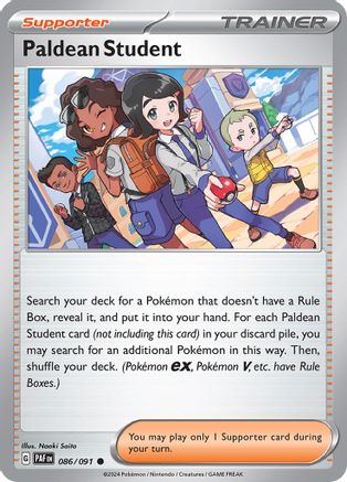 Paldean Student 86 - SV Paldean Fates - Premium Pokemon Single from Nintendo - Just $0.25! Shop now at Game Crave Tournament Store