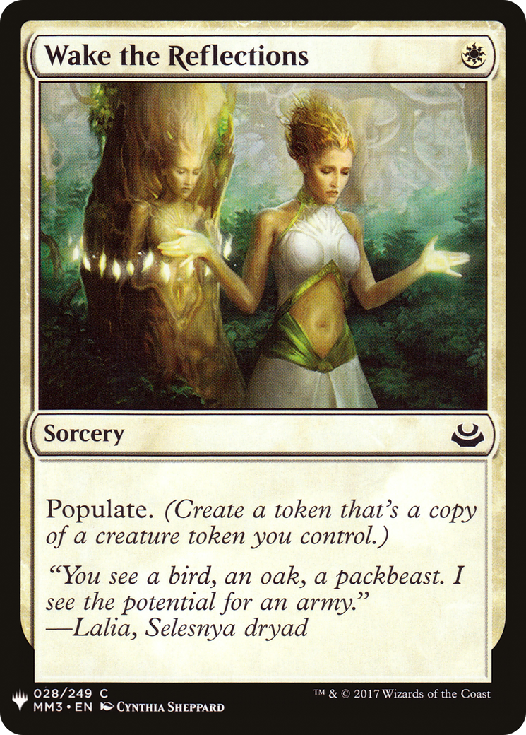 Wake the Reflections (MB1-269) - Mystery Booster - Premium MTG Single from Wizards of the Coast - Just $0.08! Shop now at Game Crave Tournament Store