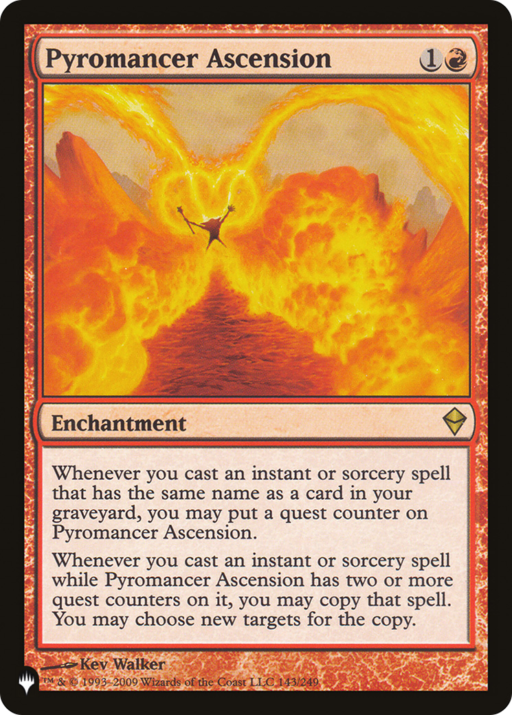 Pyromancer Ascension (PLIST-150) - The List - Premium MTG Single from Wizards of the Coast - Just $0.30! Shop now at Game Crave Tournament Store