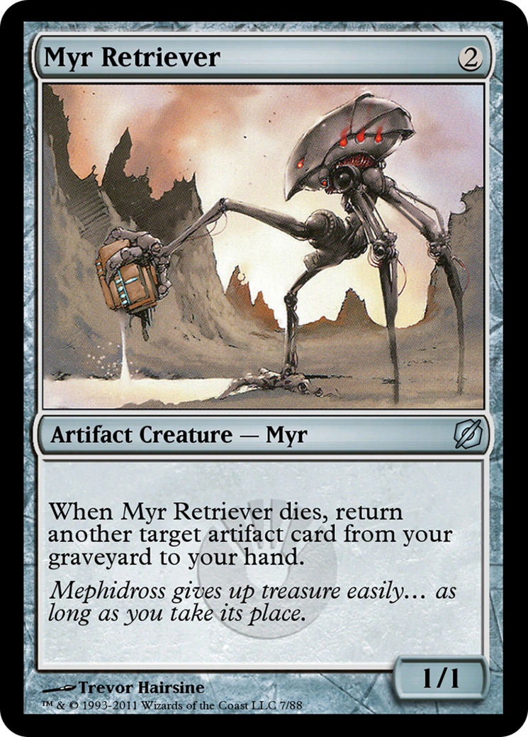 Myr Retriever (TD2-007) - Duel Decks: Mirrodin Pure vs. New Phyrexia - Premium MTG Single from Wizards of the Coast - Just $0! Shop now at Game Crave Tournament Store