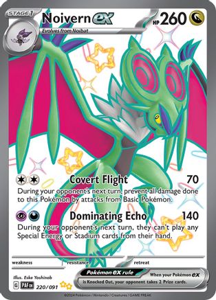 Noivern ex 220 - SV Paldean Fates - Premium Pokemon Single from Nintendo - Just $1.42! Shop now at Game Crave Tournament Store