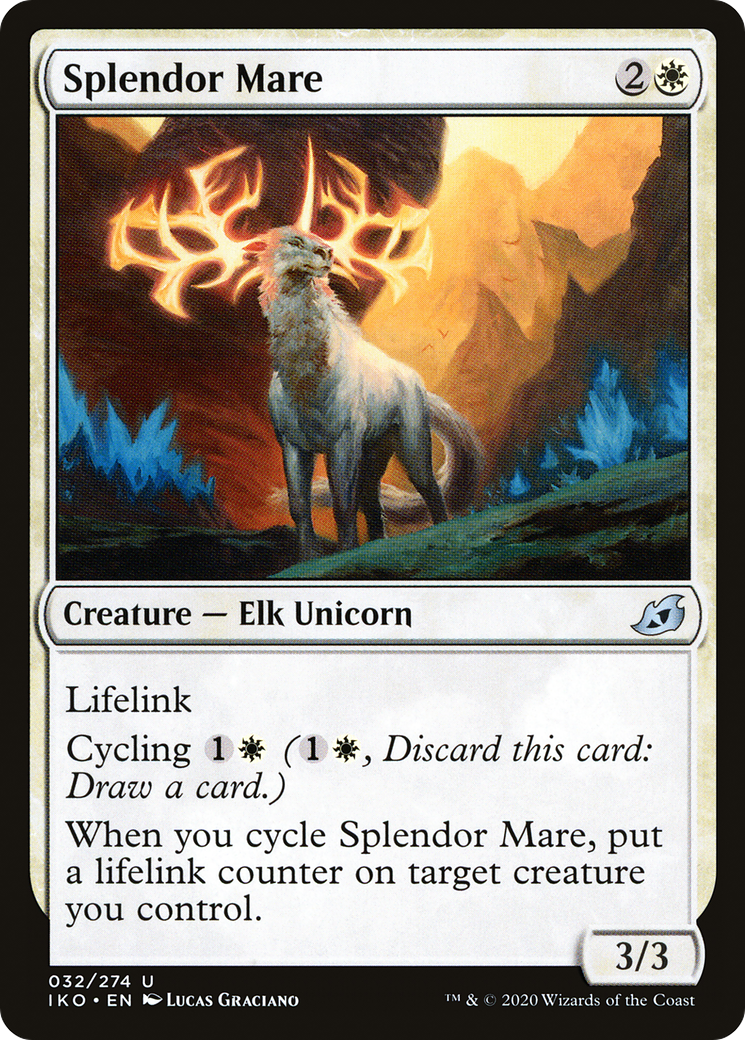 Splendor Mare (IKO-032) - Ikoria: Lair of Behemoths - Premium MTG Single from Wizards of the Coast - Just $0.08! Shop now at Game Crave Tournament Store