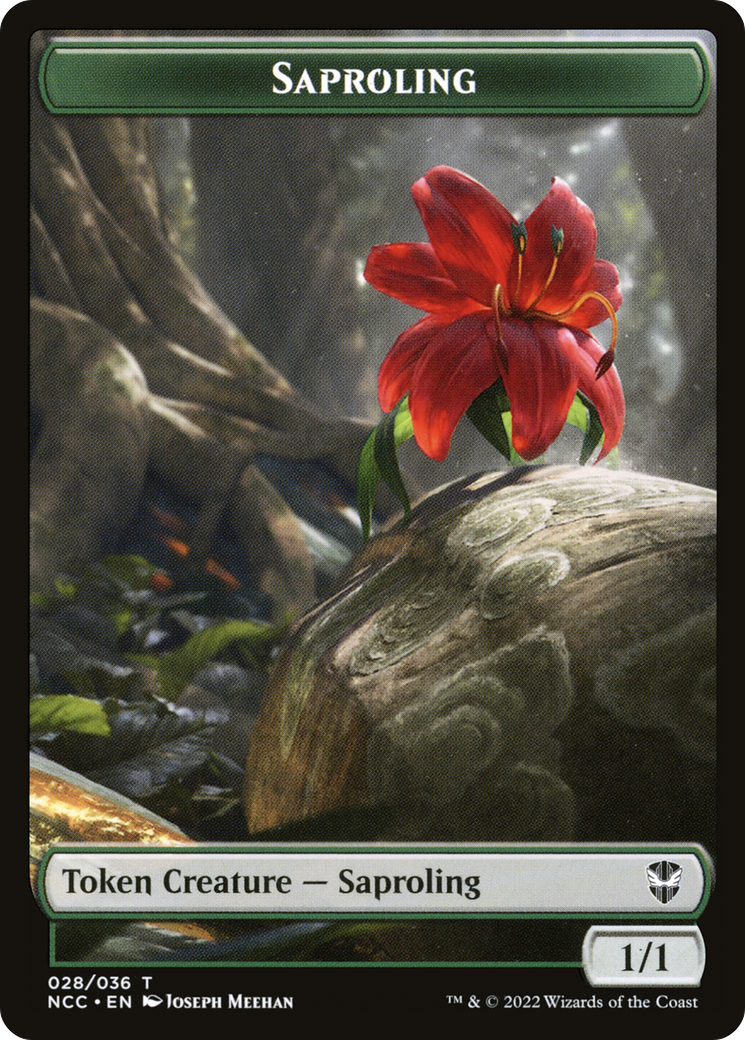 Saproling (TNCC-028) - New Capenna Commander Tokens - Premium MTG Single from Wizards of the Coast - Just $0! Shop now at Game Crave Tournament Store