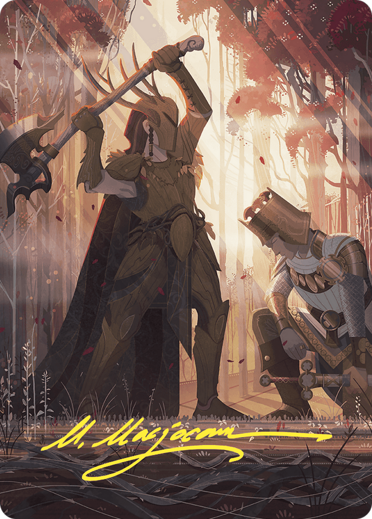 Karmic Justice // Karmic Justice (AWOE-062) - Wilds of Eldraine Art Series (Borderless) - Premium MTG Single from Wizards of the Coast - Just $0! Shop now at Game Crave Tournament Store