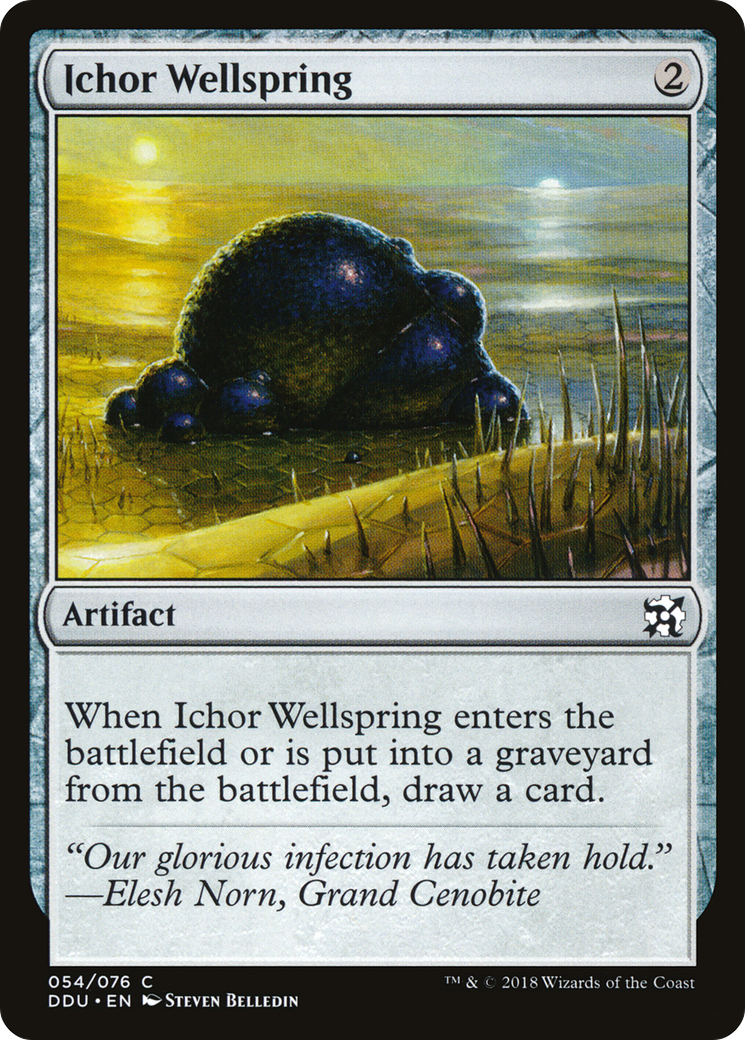 Ichor Wellspring (DDU-054) - Duel Decks: Elves vs. Inventors - Premium MTG Single from Wizards of the Coast - Just $0.08! Shop now at Game Crave Tournament Store