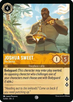 Joshua Sweet - The Doctor (5/204) - Into the Inklands Cold Foil - Premium Lorcana Single from Into the Inklands - Just $0.25! Shop now at Game Crave Tournament Store