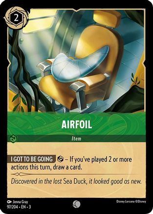 Airfoil (97/204) - Into the Inklands - Premium Lorcana Single from Into the Inklands - Just $0.25! Shop now at Game Crave Tournament Store